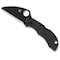 Spyderco 2024 Spyderco Reveal 6 Manbug Wharnclife Black Blade Plain Edge SPY-MBKWPBK - alternate 3